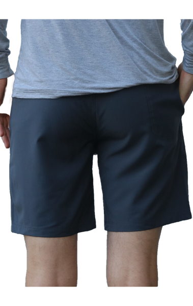 Back of the Bamboo Lined Classic Shorts. These fishing shorts are perfect for long days on the water.