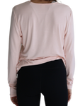 Back of the Misty Rose Women's Lightweight Long Sleeve Shirt.