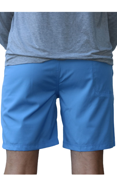 Back of the Bamboo Lined Classic Shorts. These fishing shorts are perfect for long days on the water.