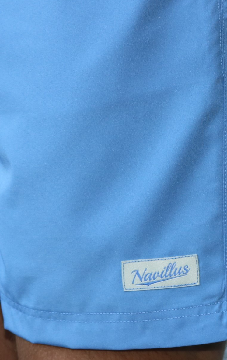 Front vintage logo on Bamboo Lined Classic Shorts. These shorts are perfect for long days on the water. 