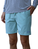 Front of the Bamboo Lined Classic Shorts. These fishing shorts are perfect for long days on the water.