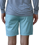 Back of the Bamboo Lined Classic Shorts. These fishing shorts are perfect for long days on the water.