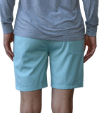 Back of the Bamboo Lined Classic Shorts. These fishing shorts are perfect for long days on the water.