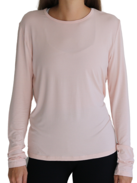 Picture of the Misty Rose Women's Lightweight Long Sleeve Shirt.