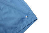 Front logo on the Bamboo Lined Sabalo Fishing Shorts. These fishing shorts are perfect for long days on the water.