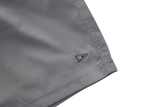 Front logo on the Bamboo Lined Sabalo Fishing Shorts. These fishing shorts are perfect for long days on the water.